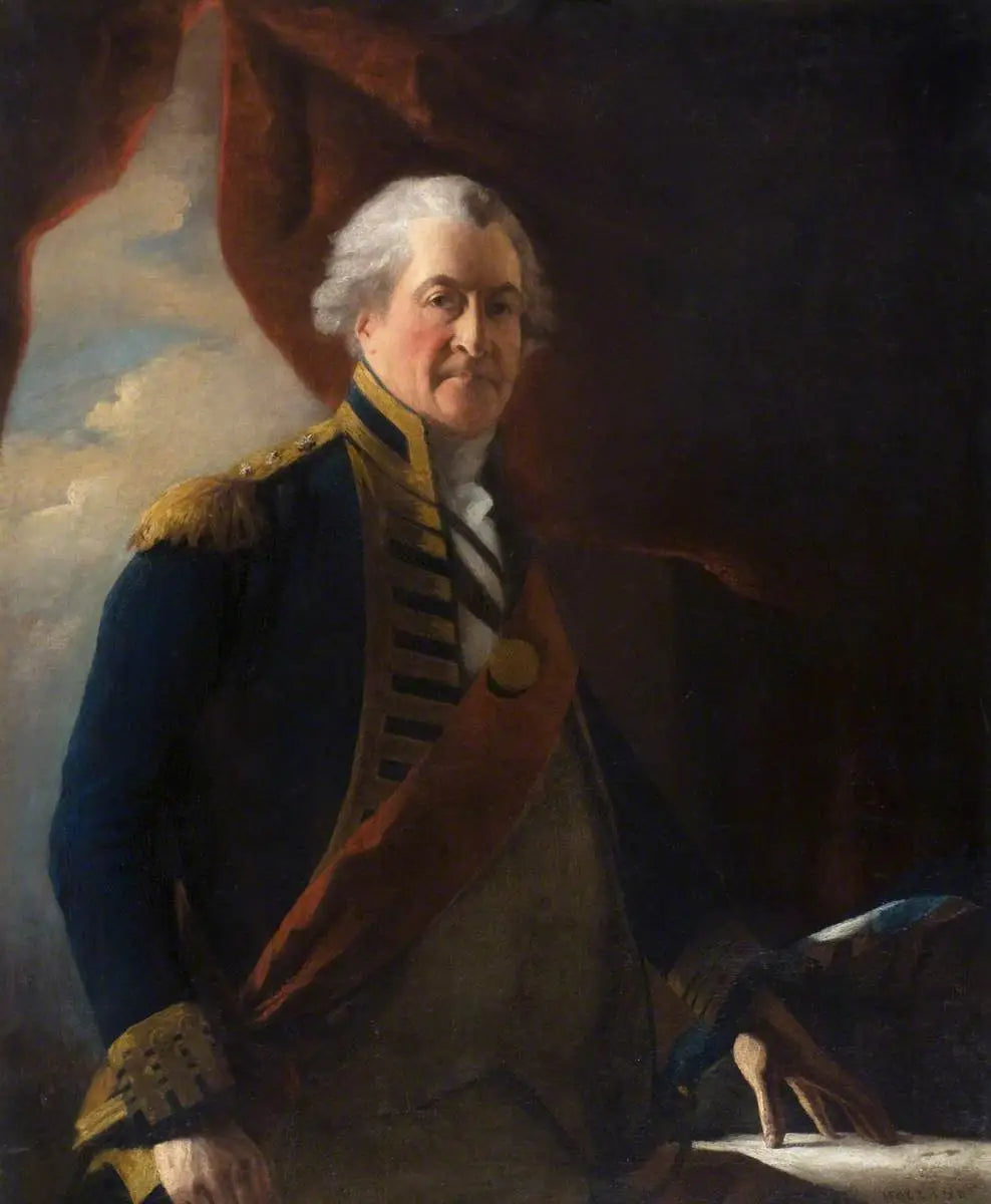 Amiral Lord Duncan (1731–1804) - Henry Raeburn image 1 reproduction artisanale de tableau