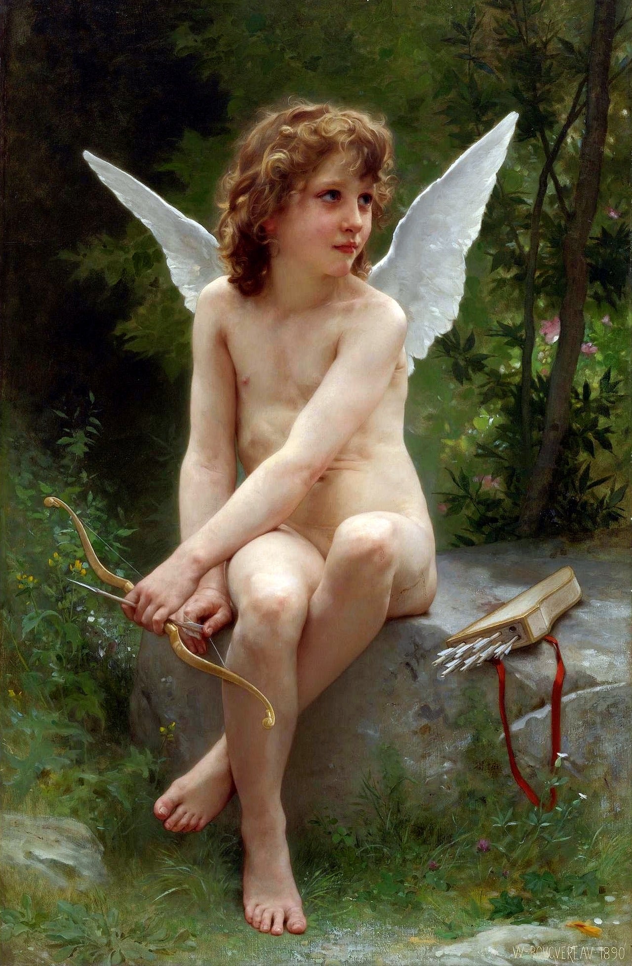 Amour à l’affût (1890) - Bouguereau