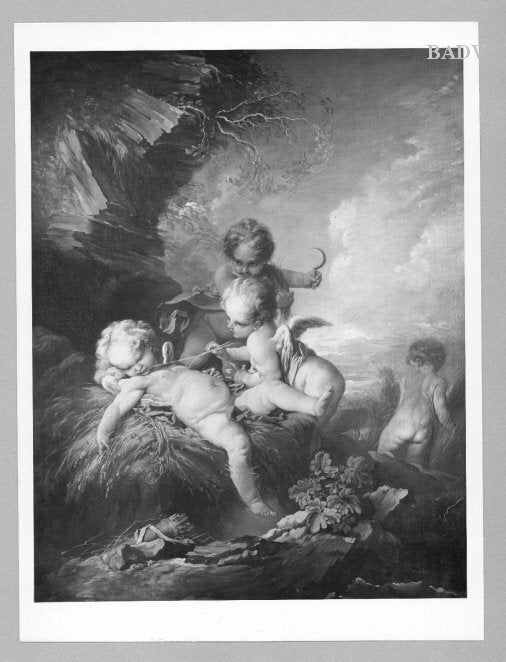 Schlafende Liebe - François Boucher