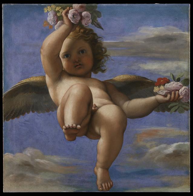 Liebe, die Blumen verbreitet - Annibale Carracci