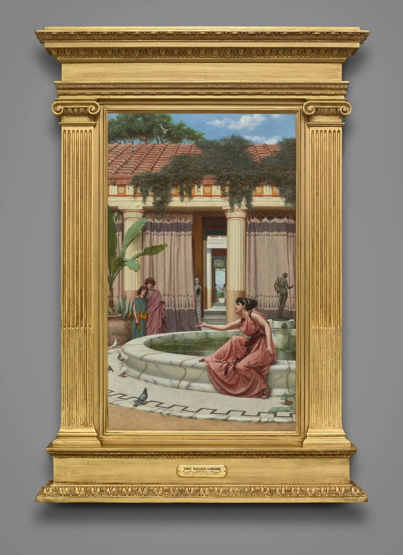 Unschuldiger Spaß - John William Godward