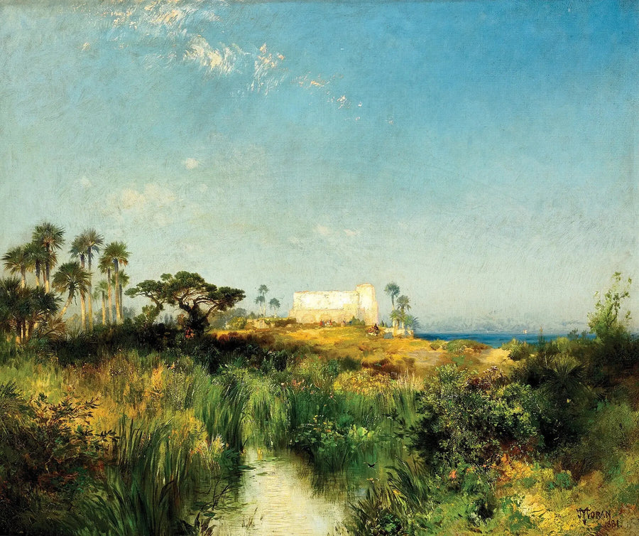 Alte Wachturm bei Saint-Augustin - Thomas Moran