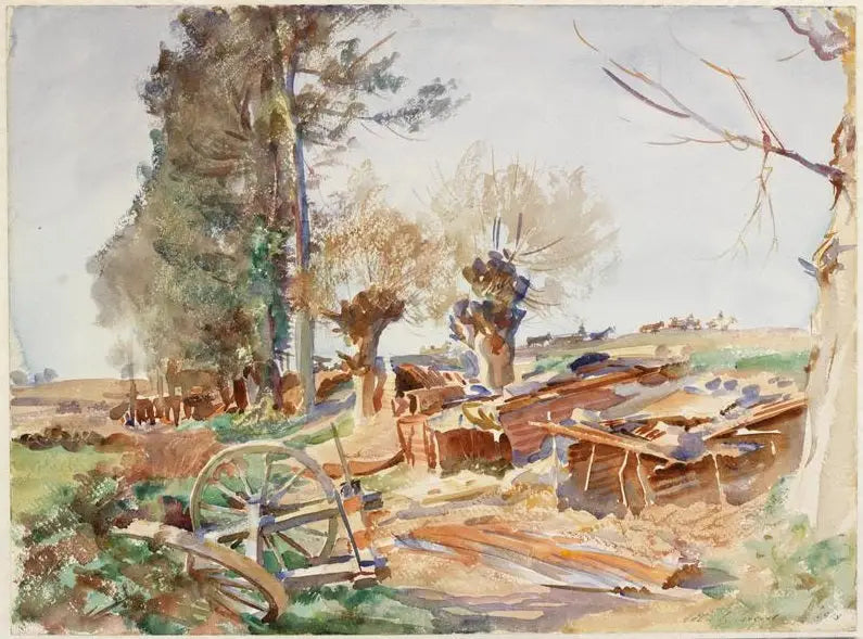 Alte Biwaks - John Singer Sargent