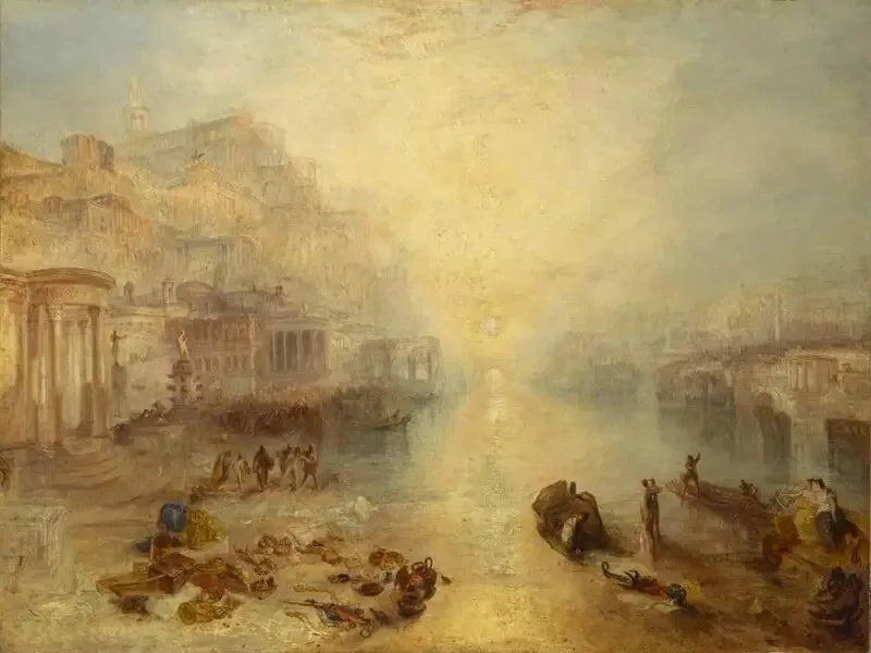 Antikes Italien - Ovid aus Rom verbannt - J. M. W. Turner