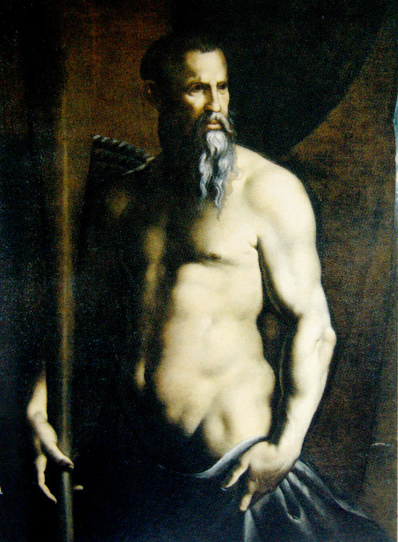 Andrea Doria in der Rolle des Neptun - Bronzino