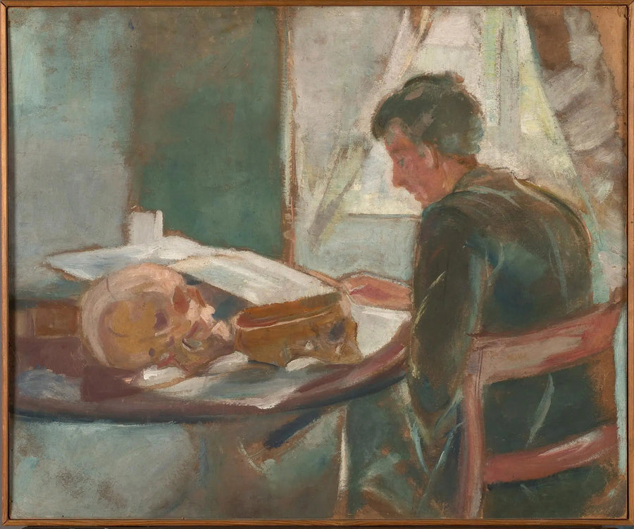Andreas Munch Anatomiestudent - Edvard Munch