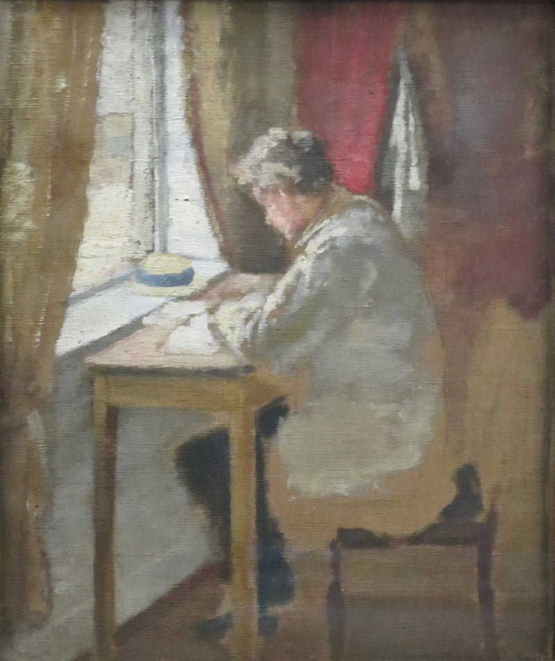 Andreas am Fenster - Edvard Munch