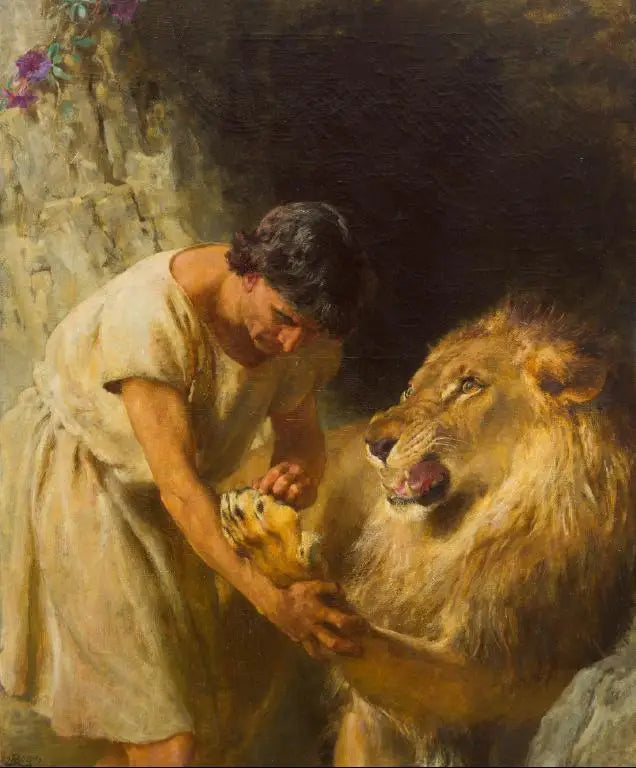 Androclès und der Löwe - Briton Rivière