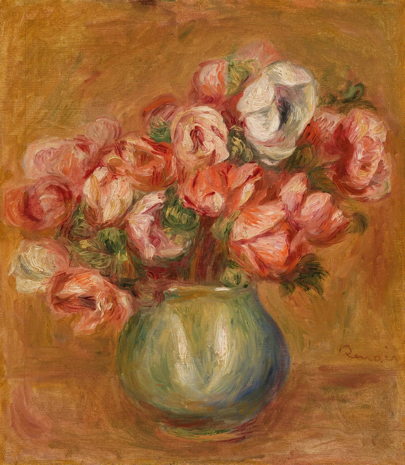 Anemonen (Anémones) - Pierre-Auguste Renoir