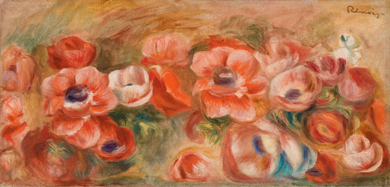 Anemonen (Anémones) - Pierre-Auguste Renoir