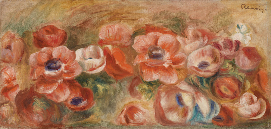 Anemonen (Anémones) - Pierre-Auguste Renoir