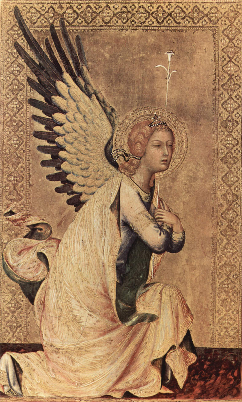Ange de l'Annonciation - Simone Martini image 1 tableau peint à l’huile sur toile