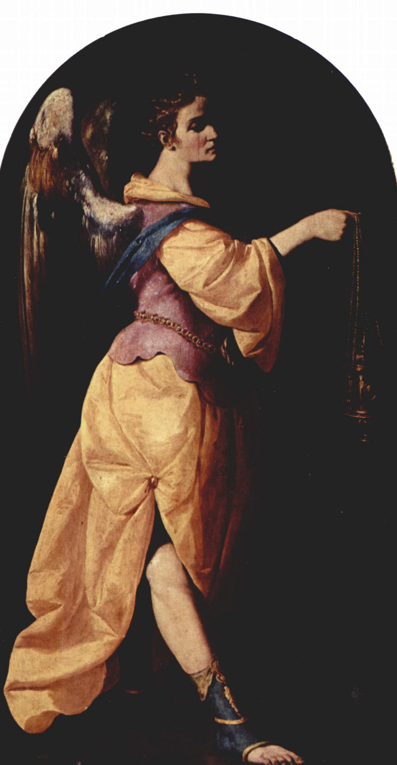 Trage eine Räucherschale - Francisco de Zurbarán