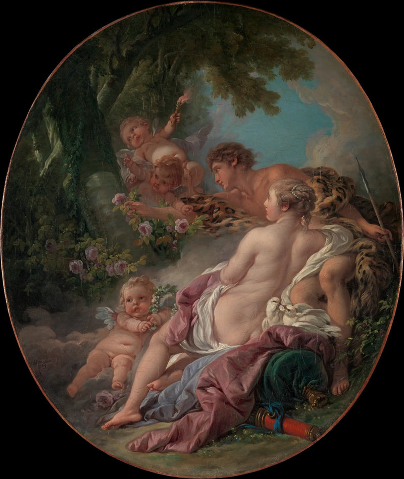Angélique und Médor - François Boucher