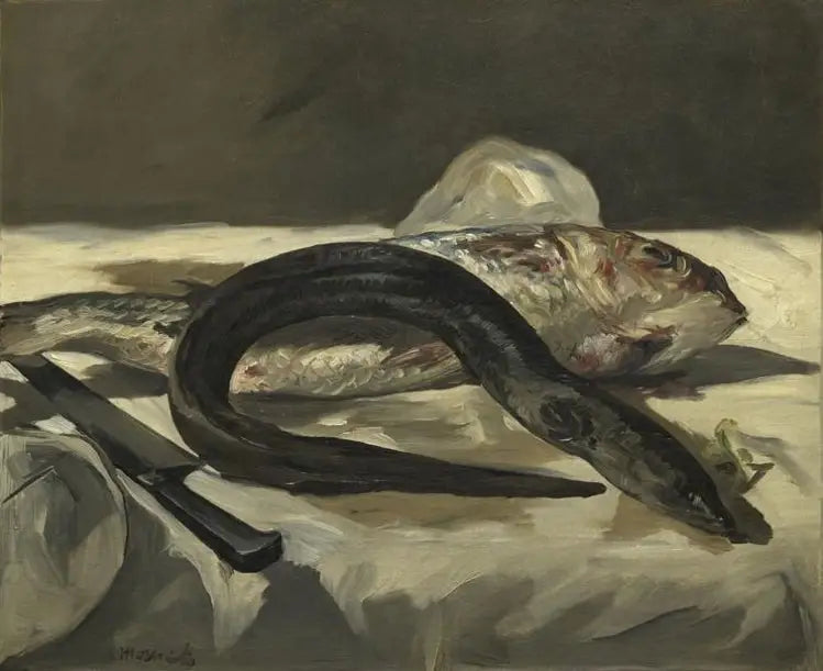 Aal und Rotauge - Édouard Manet