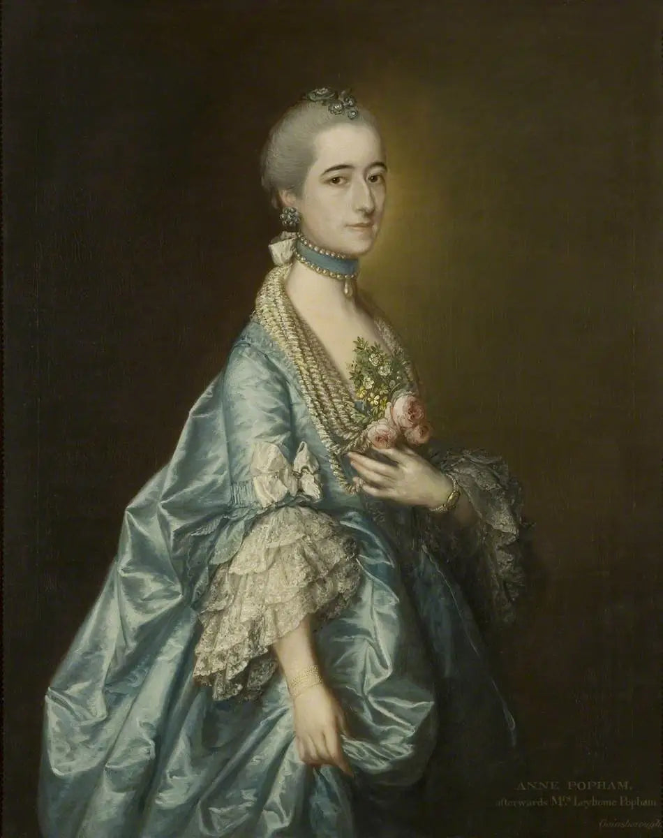 Ann Leyborne Leyborne - Thomas Gainsborough image 1 reproduction d’œuvre d’art à l’huile