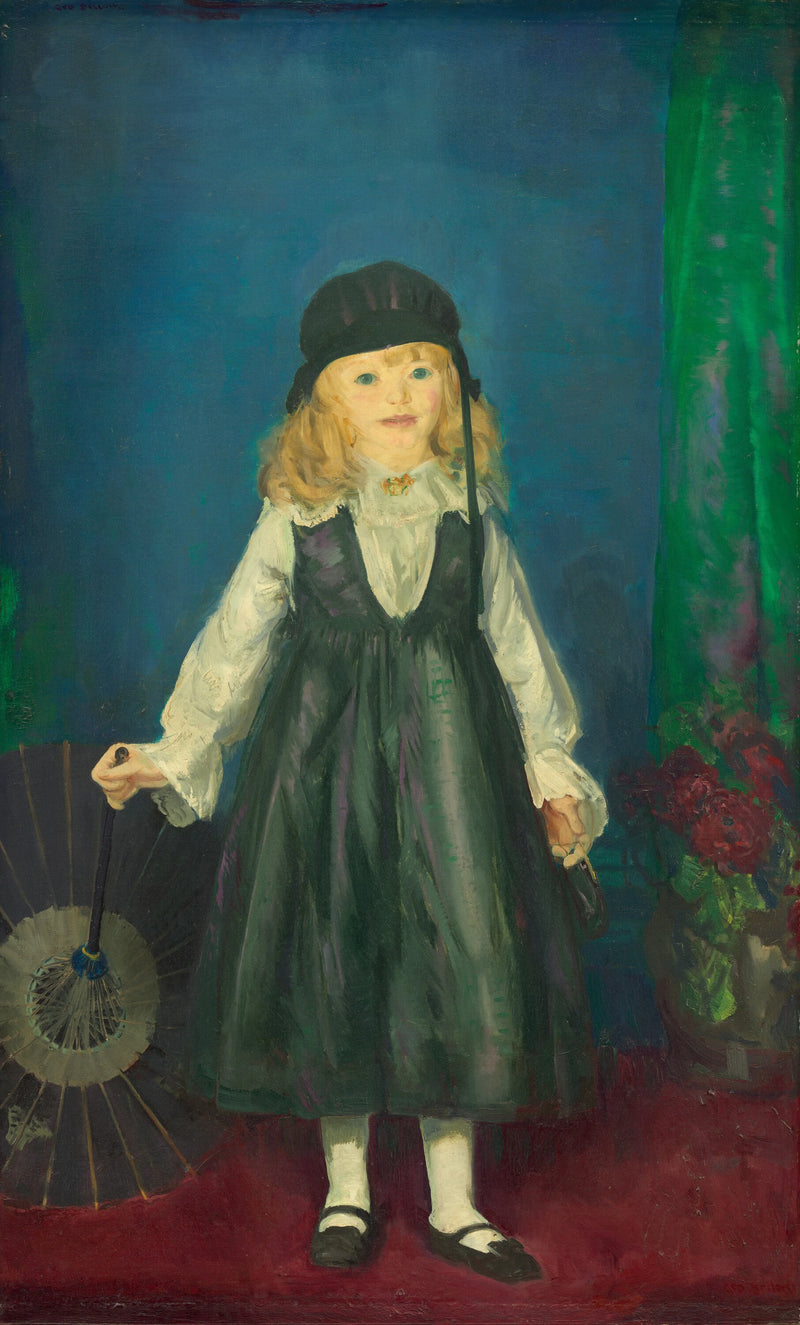 Anne avec un parasol japonais - George Bellows