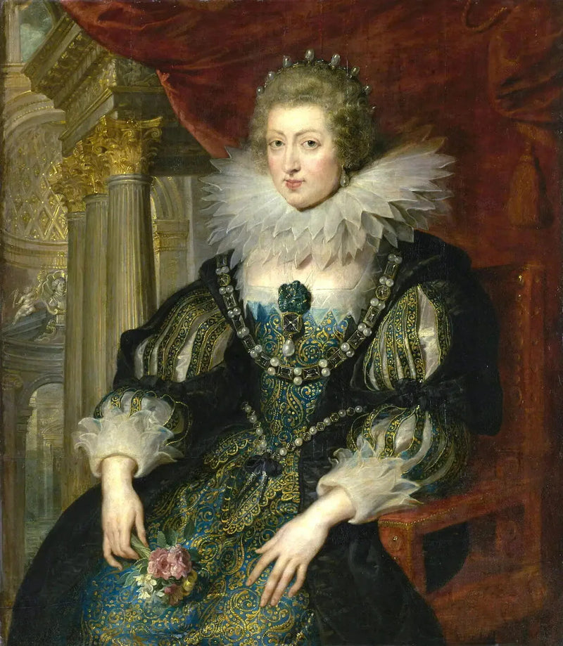 Anna von Österreich, Königin von Frankreich - Peter Paul Rubens