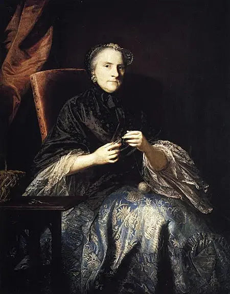 Anne, deuxième comtesse d'Albemarle, née Anne Lennox (1703-1789) - Joshua Reynolds image 1 reproduction artisanale de tableau