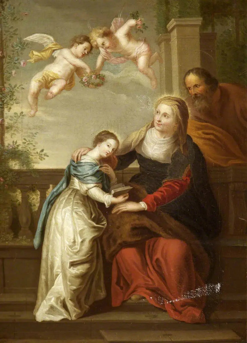 Anna und Joachim mit der Jungfrau Maria - Peter Paul Rubens