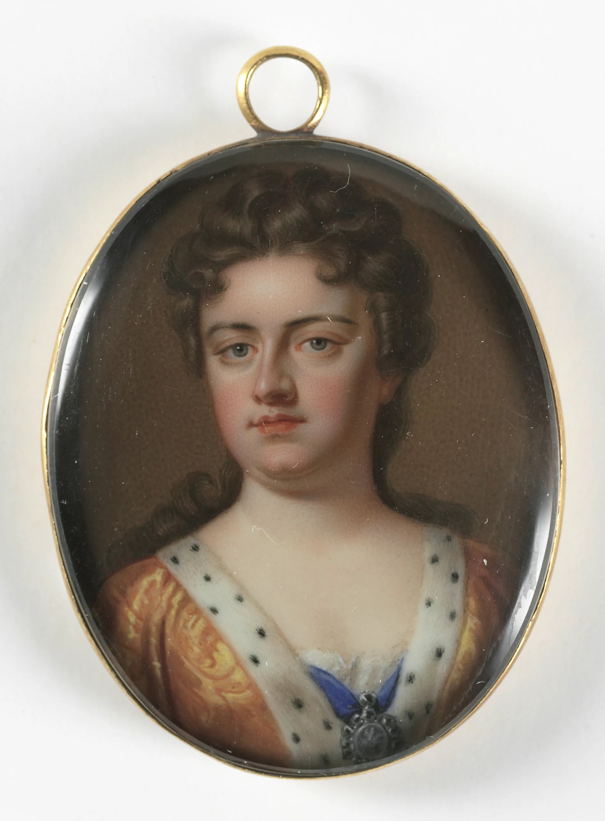 Anne Stuart (1665-1714), reine d'Angleterre. Épouse de Georges du Danemark - Charles Boit
