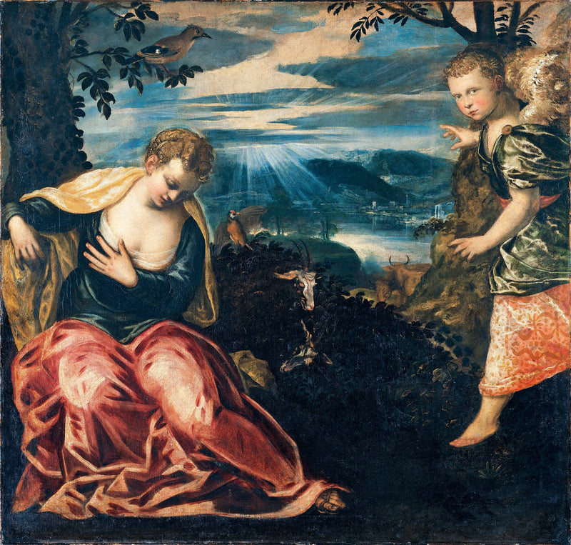 Verkündigung an die Frau von Manoah - Jacopo Tintoretto
