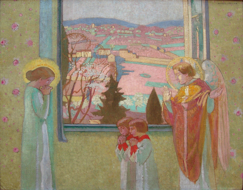 Verkündigung am Fenster des Priorats - Maurice Denis