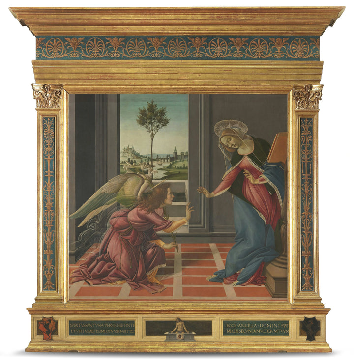 Die Verkündigung von Cestello, 1489-1490 - Sandro Botticelli