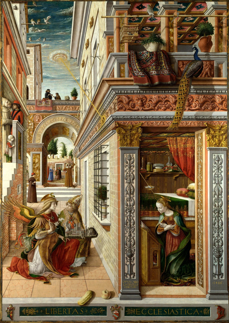 Verkündigung von Ascoli - Carlo Crivelli