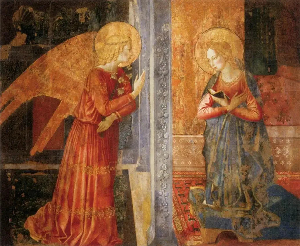 Verkündigung von San Domenico - Benozzo Gozzoli