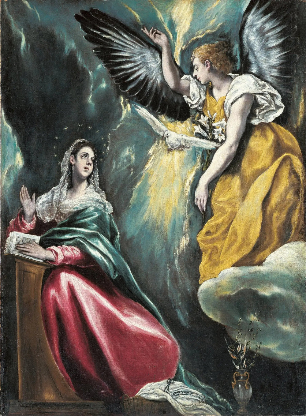 Annonciation - El Greco image 1 reproduction d’œuvre d’art à l’huile