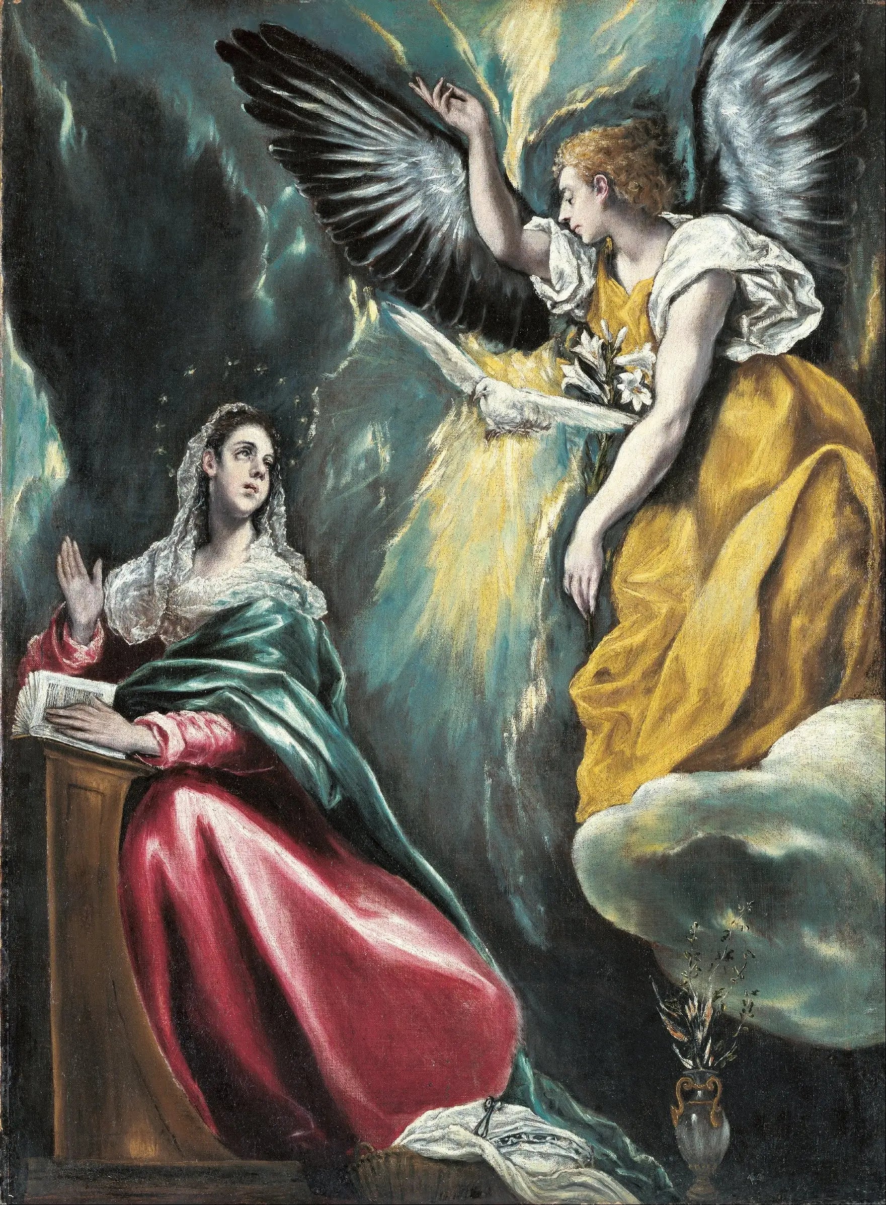 Annonciation - El Greco image 1 reproduction d’œuvre d’art à l’huile