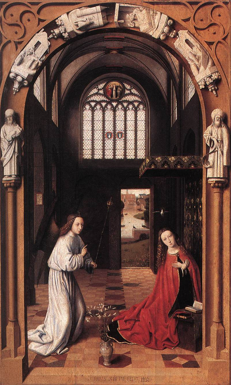 Verkündigung - Petrus Christus