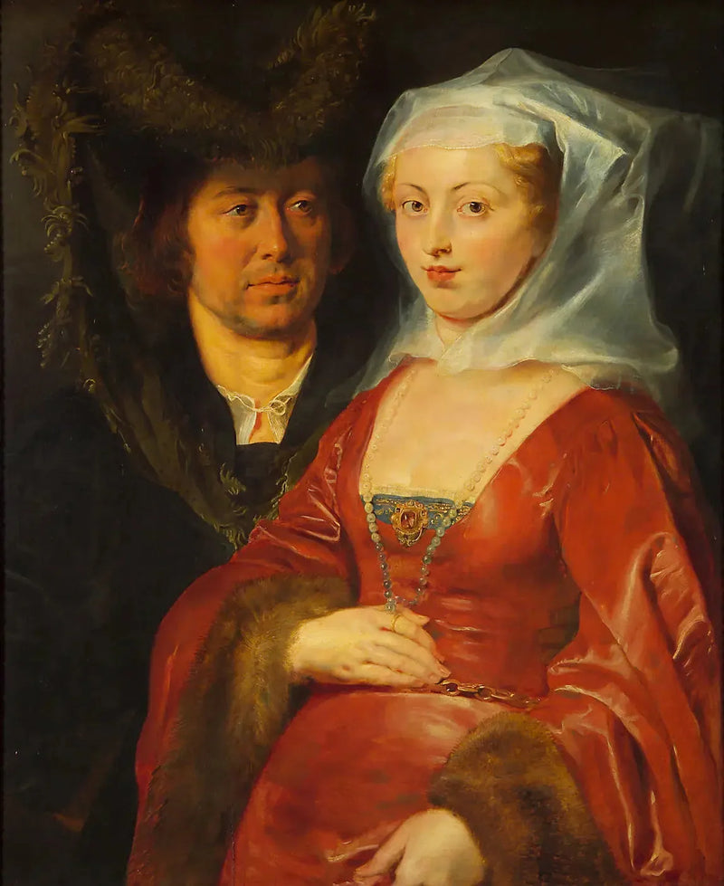Anségise und heilige Béga - Peter Paul Rubens