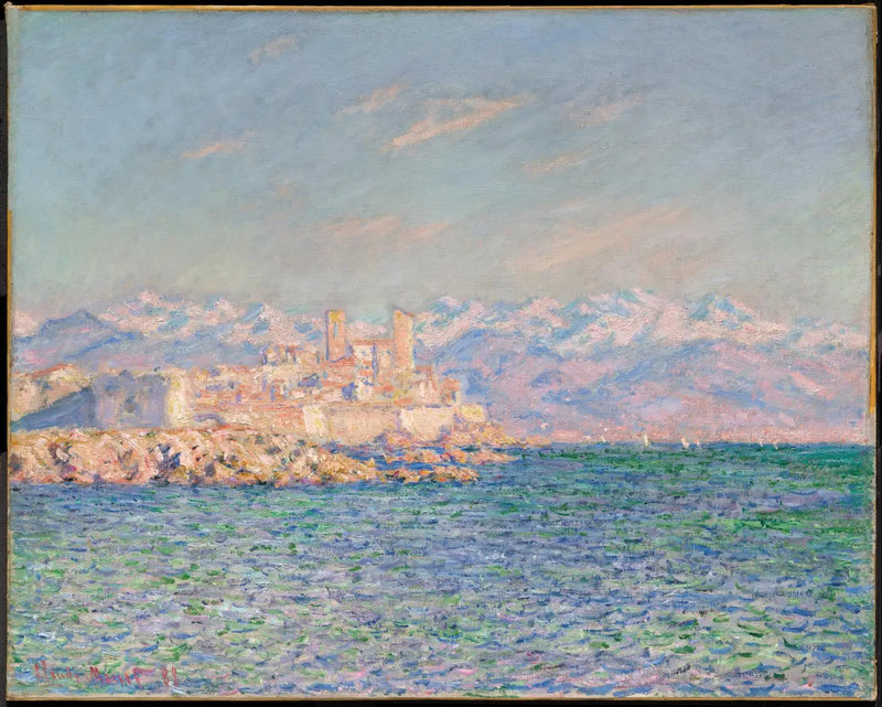 Antibes, Nachmittagsstimmung - Claude Monet