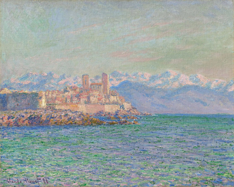 Antibes, die Festung - Claude Monet