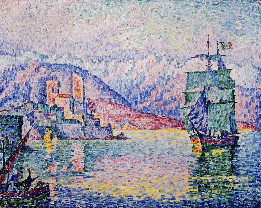 Antibes am Abend - Paul Signac