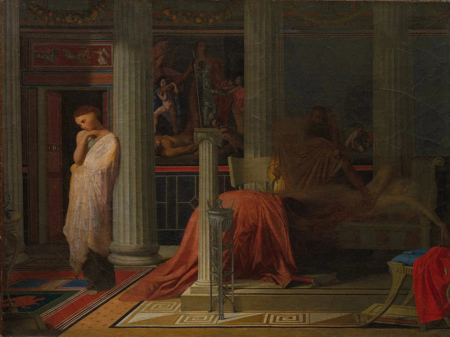 Antiochus und Stratonice - Jean-Auguste-Dominique Ingres