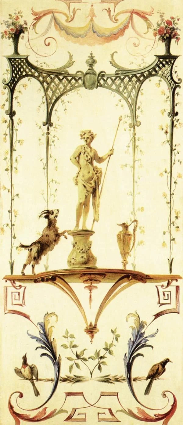 Le Faune, peinture d’Antoine Watteau