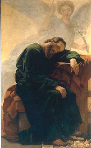Le Songe de saint Joseph - Antonio Ciseri