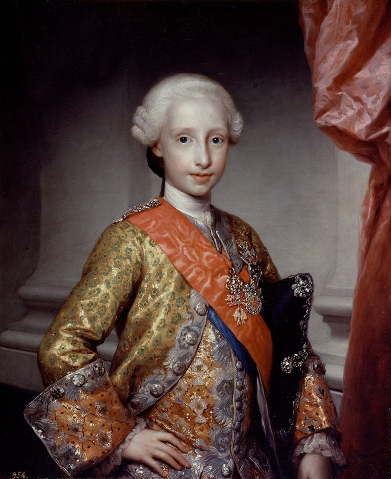 Antonio Pascual de Borbón y Sajonia, Infant Spaniens - Anton Raphael Mengs