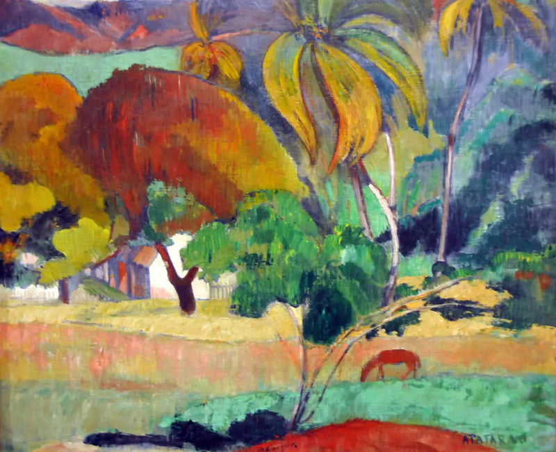 Apatarao (Viertel von Papeete) - Paul Gauguin