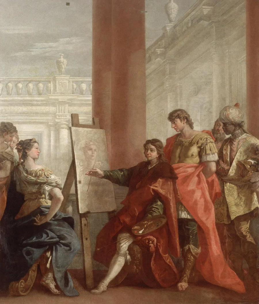 Apelles malt Campaspa - Sebastiano Ricci