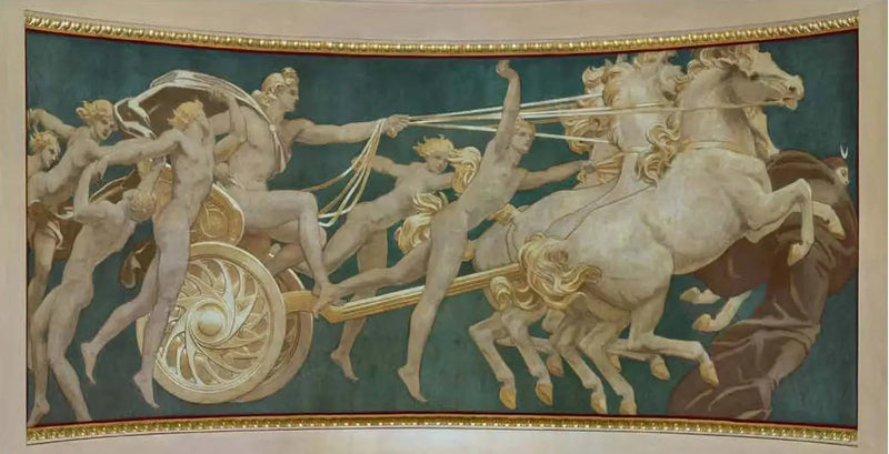 Apollon in seinem Wagen mit den Stunden - John Singer Sargent