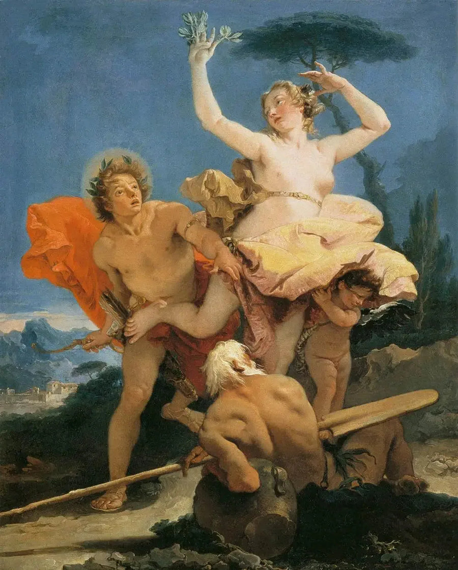 Apollon und Daphné - Giovanni Battista Tiepolo