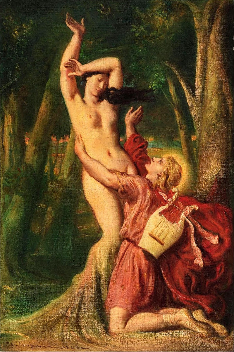 Apollon und Daphne - Théodore Chassériau