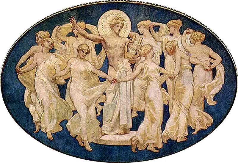 Apollon und die Musen - John Singer Sargent