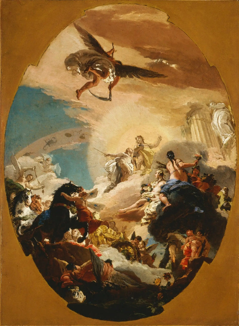Apollon und Phaéton - Giovanni Battista Tiepolo
