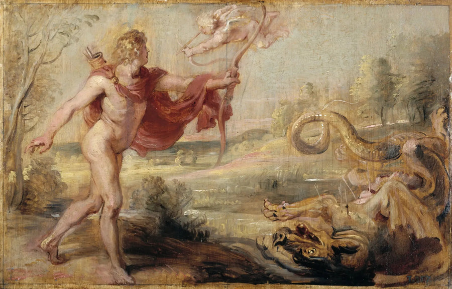 Apollon und Python - Peter Paul Rubens