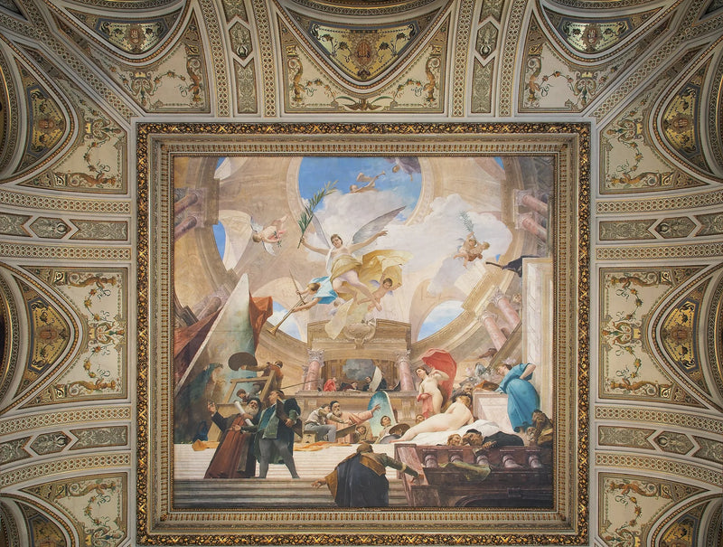 Apothéose de la Renaissance - Mihály Munkácsy